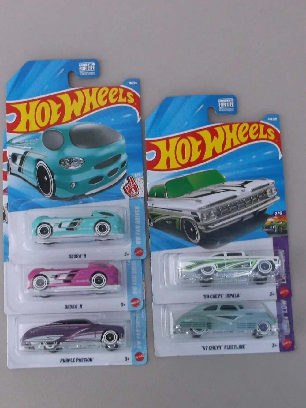 Mattel Hot Wheels 5‑Car Bundle NWT